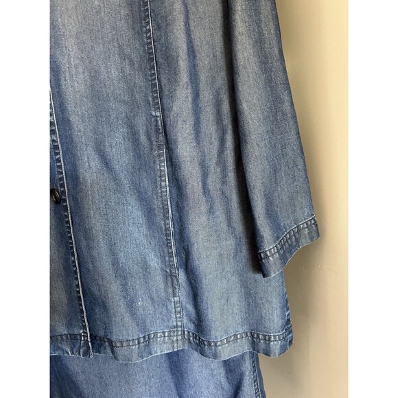 French Laundry Denim Blue Skirt & Jacket Set NWT Vintage Y2K - Picture 5 of 16